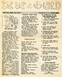 Blue & Gold Dec. 1957